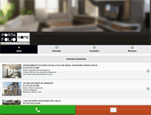 Tablet Screenshot of portafoliohome.com